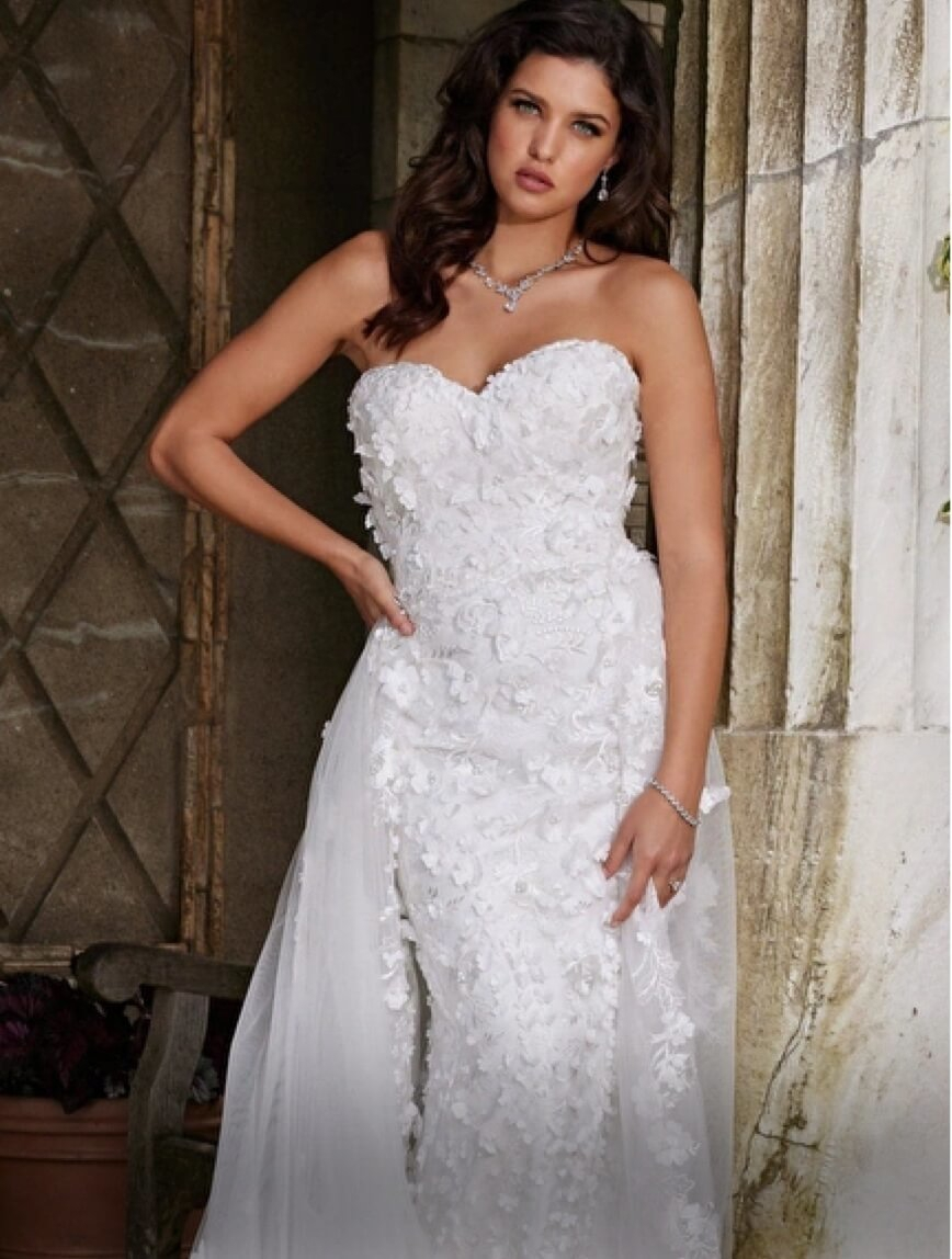 Model wearing a Bridal gown