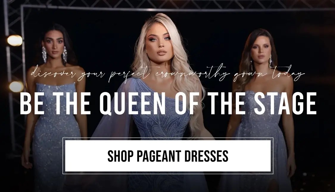 Pageant Dresses Banner for Mobile